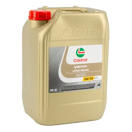 20L 20 Liter CASTROL VECTON LONG DRAIN 5W30 E6/E9 Motor&ouml;l &Ouml;L MACK MAN DEUTZ