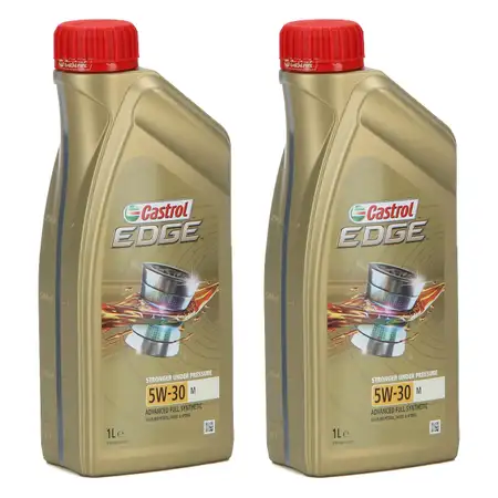 2L 2 Liter CASTROL Edge Motor&ouml;l &Ouml;L 5W30 M BMW Longlife-04 MB 229.31/51/52