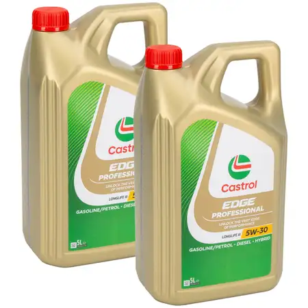 10 Liter CASTROL EDGE Professional LONGLIFE III 5W-30 Motor&ouml;l VW 504/507.00 PORSCHE C30