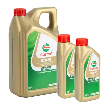 7L 7 Liter CASTROL EDGE 10W-60 Motor&ouml;l ACEA A3/B4 API SN/CF BMW M VW 501.01 505.00