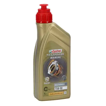 1L 1 Liter CASTROL Schaltgetriebe&ouml;l TRANSMAX MANUAL MULTIVEHICLE 75W-90 API GL-4