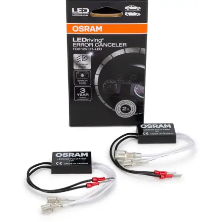 OSRAM LEDEC02-2HB LEDRIVING Error Canceller Steuerger&auml;t Scheinwerfer f&uuml;r H7 LED (2 St&uuml;ck)