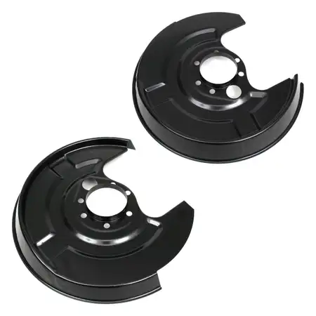 2x AIC Abdeckblech Ankerblech Bremsankerblech f&uuml;r AUDI 80 8C B4 A4 8D B5 hinten