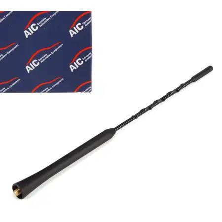 AIC Antenne Dachantenne Kurzstabantenne 280mm M6 f&uuml;r OPEL Astra G H Corsa C D Meriva A