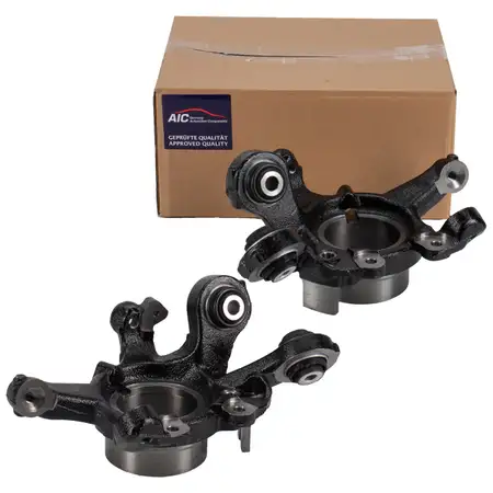 2x AIC Achsschenkel BMW 1er E81 E82 E87 E88 3er E90 E91 E92 E93 hinten links + rechts