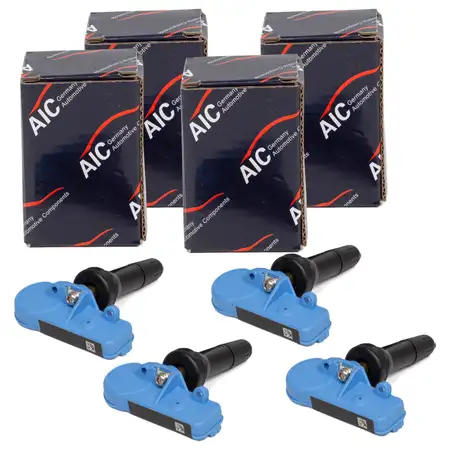 4x AIC Reifendrucksensor Luftdrucksensor OPEL Adam Corsa E Meriva B 1010050 / 13581561