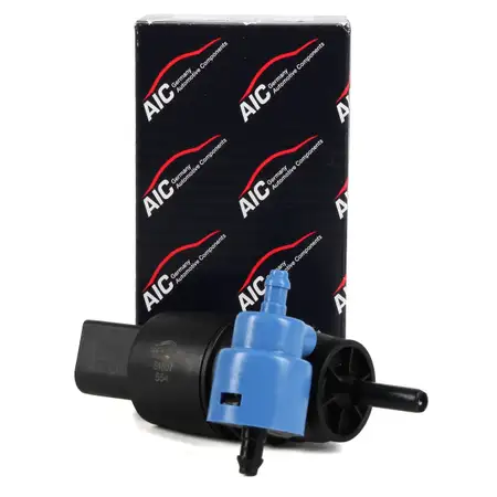 AIC Waschwasserpumpe Dualpumpe f&uuml;r AUDI BMW MERCEDES-BENZ SEAT SKODA SMART VW