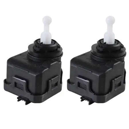 2x Stellmotor HALOGEN Scheinwerfer HELLA-System f&uuml;r AUDI SEAT SKODA VW