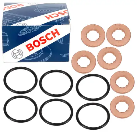 BOSCH O-Ring Dichtungssatz Einspritzd&uuml;se Injektor BMW E46 E90-93 E39 E60/61 X3 X5 X6 M57