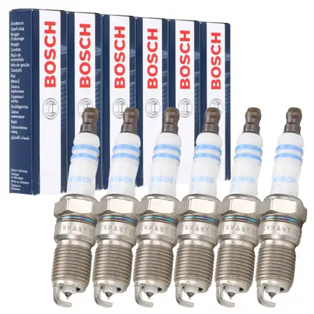 6x BOSCH HR8DPP15V 0242229652 Z&uuml;ndkerze FORD Mondeo 1 2 3 2.5/3.0 V6 ST200 ST220