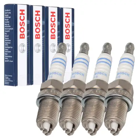 4x BOSCH FR6LDC 0242240566 Z&uuml;ndkerze CITROEN Evasion Xantia XM FIAT Bravo I Marea 2.0