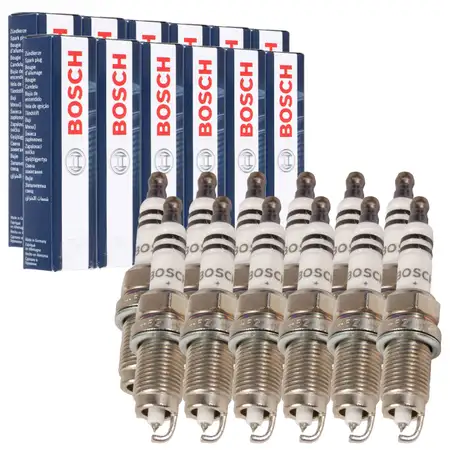 12x BOSCH FR7HPP33+ 0242236566 Z&uuml;ndkerze AUDI A8 4D 4E VW Phaeton Touareg 7L 6.0 W12