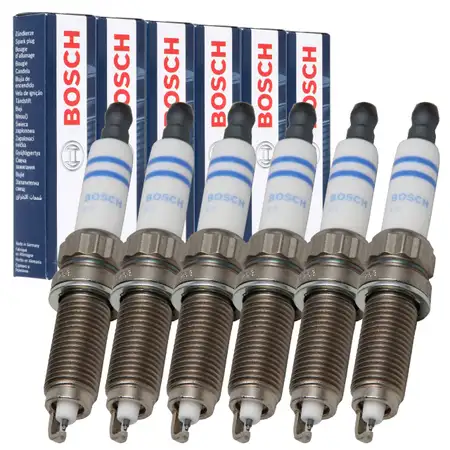 6x BOSCH ZR5TPP330 0242145541 Z&uuml;ndkerze BMW M2 F87 M3 F80 M4 F82 F83 X4 S55