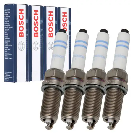 4x BOSCH FQ5NPP332S 0241245673 Z&uuml;ndkerze AUDI A3 8V VW Golf 7 1.8/2.0 TSI GTI/R