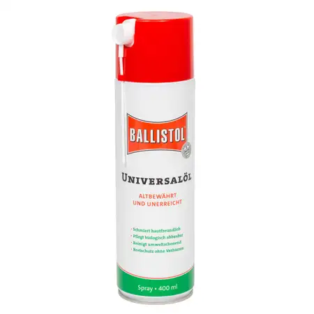 BALLISTOL 21810 Universal&ouml;l Rostschutz Maschinen&ouml;l Schmier&ouml;l Pflege&ouml;l &Ouml;l 400ml