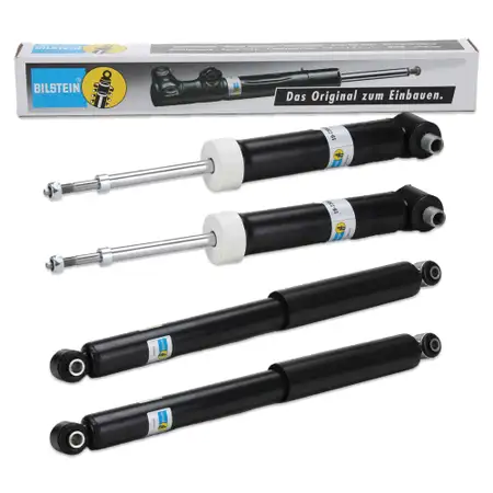 4x BILSTEIN B4 Gasdruck Sto&szlig;d&auml;mpfer VW Transporter Bulli T3 vorne + hinten