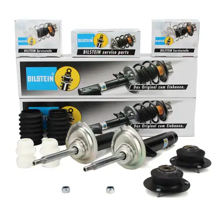 2x BILSTEIN B4 Sto&szlig;d&auml;mpfer + B1 Staubschutz + B1 Domlager BMW Z4 E85 2.0-3.0si vorne