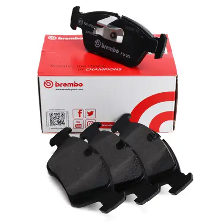 BREMBO P06024 Bremsbel&auml;ge BMW 3er E36 E46 316-328i Z3 E36 Z4 E85 Vorderachse