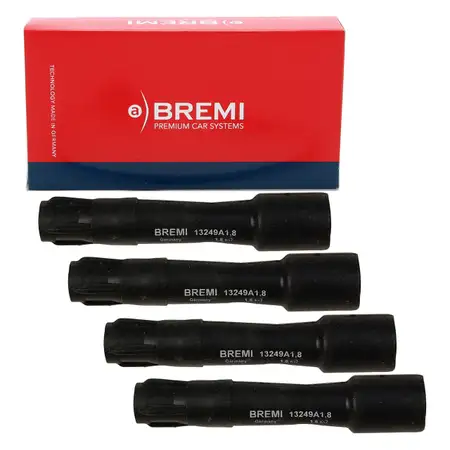 4x BREMI Z&uuml;ndkerzenstecker BMW 3er E30 E36 318is 136/140 PS M42 bis 09.1993 12131730521