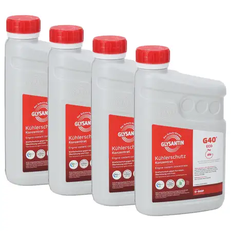 4L 4 Liter BASF GLYSANTIN Frostschutz K&uuml;hlerfrostschutz Konzentrat G40 Eco PINK