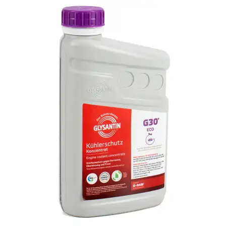 1L 1 Liter BASF GLYSANTIN Frostschutz K&uuml;hlerfrostschutz Konzentrat G30 Eco PINK