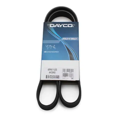 DAYCO 6PK1125 Keilrippenriemen VW Golf 4 5 6 Passat Polo Tiguan T5 1.6 1.8 1.9 TDI 2.0