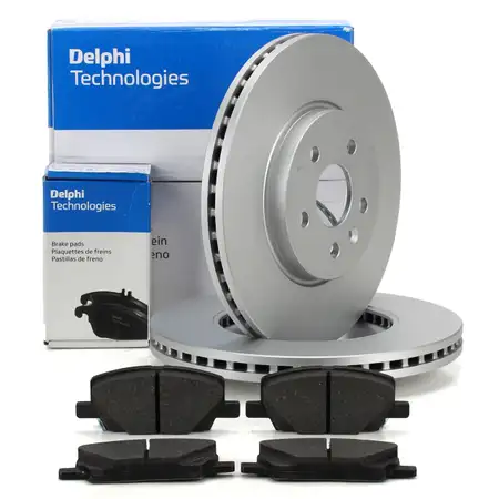 DELPHI Bremsscheiben + Bel&auml;ge OPEL Mokka / X (J13) ab Fgst.-Nr. J4000001/JB000001 vorne