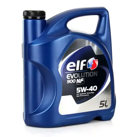 elf Evolution 900 NF 5W-40 Motor&ouml;l VW 502.00/505.00 MERCEDES 229.3 - 5L 5 Liter