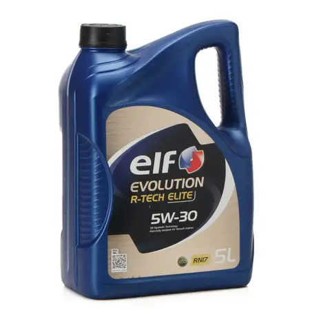 5L 5 Liter elf Evolution R-TECH ELITE 5W-30 5W30 Motor&ouml;l &Ouml;l C3 Renault RN17