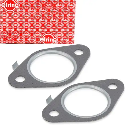 2x ELRING Kr&uuml;mmerdichtung Abgaskr&uuml;mmer MERCEDES-BENZ E-Klasse W124 S124 M103 1031421480