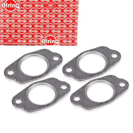 4x ELRING 829.870 Dichtung Abgaskr&uuml;mmer MERCEDES W111 W112 W116 M116 M117 1161420280