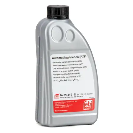 FEBI 29449 Automatikgetriebe&ouml;l ATF 134 MERCEDES MB 236.14 DSIH 6P805 1L 1 Liter