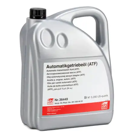 5L 5 Liter FEBI 36449 Automatikgetriebe&ouml;l ATF 134 MERCEDES MB 236.14 DSIH 6P805