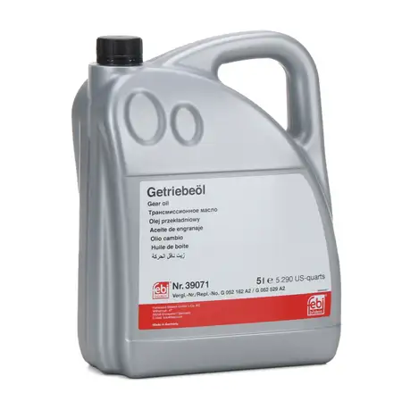 FEBI 39071 DSG Automatikgetriebe&ouml;l VW TL 52 182 DCTF-1 GELB - 5L 5 Liter