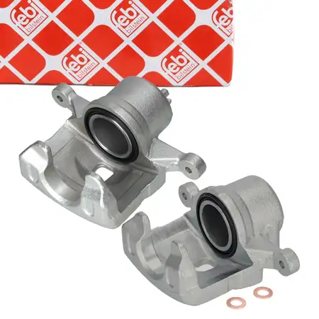 2x FEBI Bremssattel Bremszange &Oslash; 57mm HYUNDAI i30 (GD) KIA Cee'D (JD) mit 280mm vorne