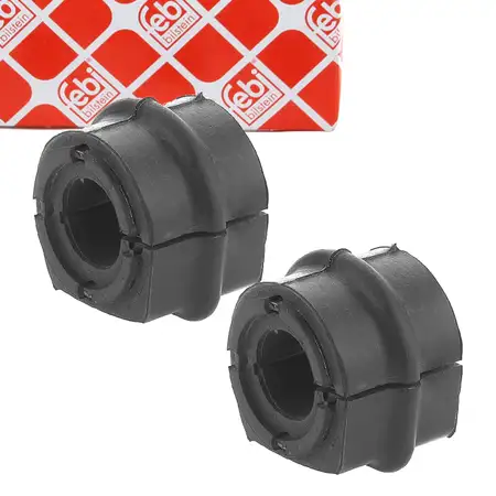 2x FEBI 19453 Stabilisatorlager VW Sharan SEAT Alhambra FORD Galaxy 1 Vorderachse