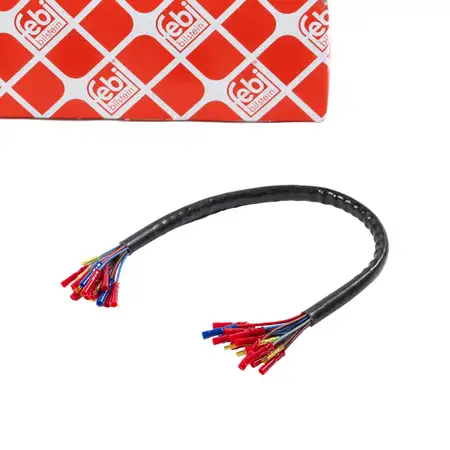 FEBI 107070 Kabelbaum Satz Kabel Rep.-Satz Beifahrert&uuml;r VW Transporter T4 vorne rechts