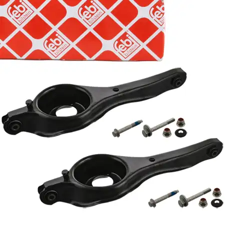 2x FEBI 37000 PROKIT Querlenker + Schrauben FORD Focus 1 MK1 2 MK2 C-Max DM2 hinten unten