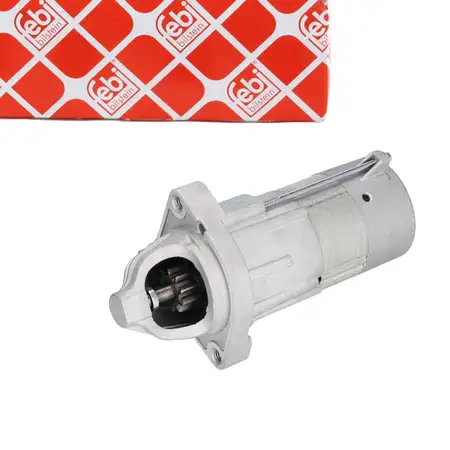 FEBI Anlasser Starter 12V 1,6 kW BMW 1er E87 3er E46 5er E60 X3 E83 M47 N47 12417787356