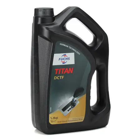 5L 5 Liter FUCHS TITAN DCTF Getriebe&ouml;l Automatikgetriebe&ouml;l f&uuml;r FORD PSA VOLVO