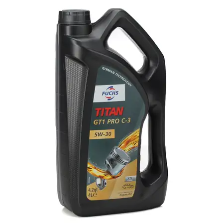 4L 4 Liter FUCHS TITAN GT1 PRO C-3 5W30 Motor&ouml;l BMW LL04 VW 504/507.00 MB 229.51