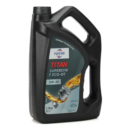 5L 5 Liter FUCHS TITAN SUPERSYN F ECO-DT 5W30 Motor&ouml;l ACEA A5/B5 FORD M2C913-C/D