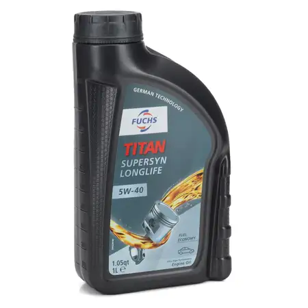 1L FUCHS TITAN SUPERSYN LONGLIFE 5W-40 Motor&ouml;l BMW LL-01 VW 502/505.00 MB 229.5