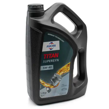 5L FUCHS TITAN SUPERSYN 5W-40 Motor&ouml;l &Ouml;l MB 229.3 VW 502/505.00 RN0700 RN0710