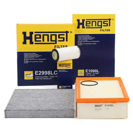 HENGST Filter-Set f&uuml;r VW Golf 7 8 Passat B8 Tiguan A3 8V 8Y Leon 5F 1.8/2.0 TSI/GTI/R