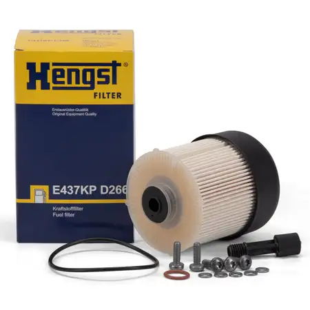 HENGST E437KPD266 Kraftstofffilter f&uuml;r RENAULT CAPTUR CLIO IV KANGOO 1.5 dCi