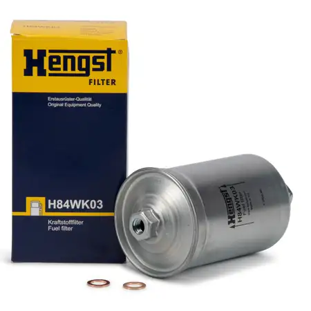 HENGST H84WK03 Kraftstofffilter VW Golf 2 1.8 GTI 16V ab 08.89 AUDI 80 90 100 200 A6 C4 C5