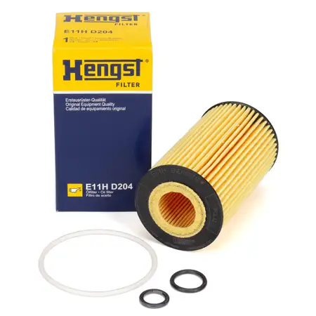 HENGST E11HD204 &Ouml;lfilter MERCEDES W176 W246 W204 W205 W212 OM646 OM651 DIESEL