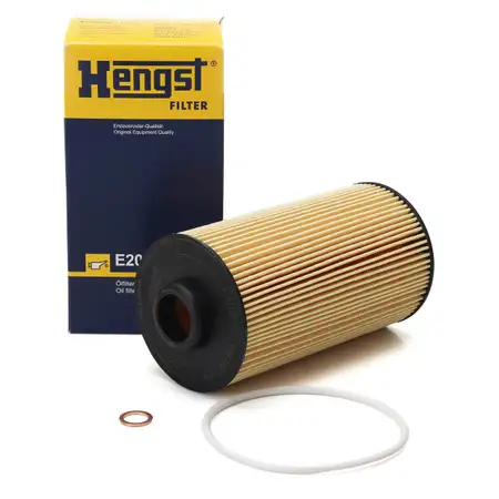 HENGST E202H01D34 &Ouml;lfilter BMW 5er E34 E39 X5 E53 M60 M62 S62 LAND ROVER Range Rover 3 4.4