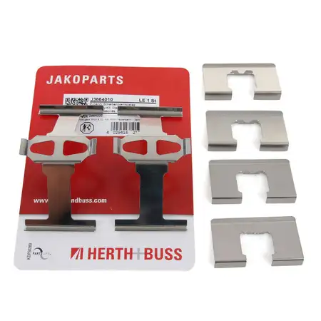 HERTH+BUSS JAKOPARTS Bremsbel&auml;ge Zubeh&ouml;rsatz f&uuml;r HONDA ACCORD IV SUZUKI hinten